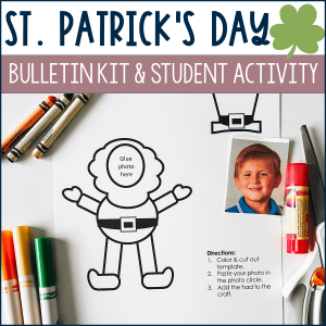 St Patrick's Day Bulletin Board Example Image