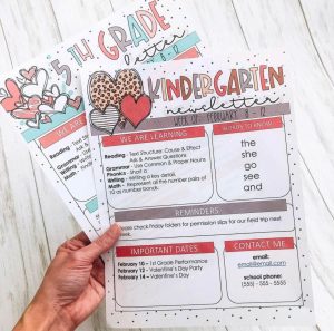 Valentine craft easy and newsletters