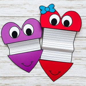 Valentine craft easy freebie