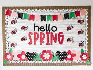 Spring ideas for March bulletin boards