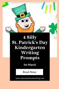 Silly kindergarten writing prompts