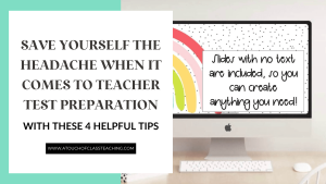 fun ways to make teacher test preparation easier