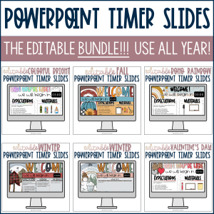 Classroom fun timers bundle.