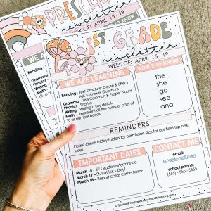 Spring classroom decor ideas and april inspo - groovy newsletter