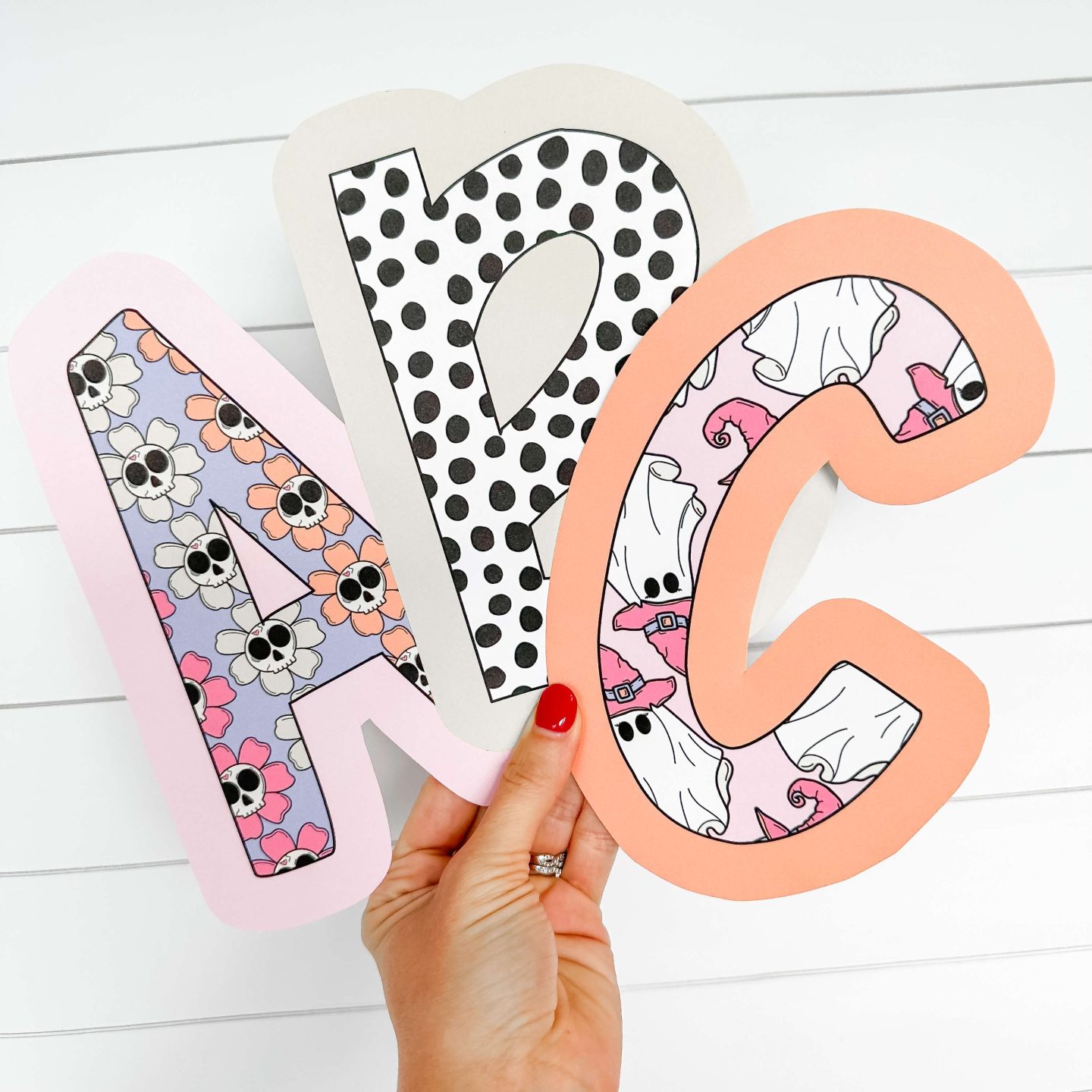 Adorable Halloween Bulletin Board Letters