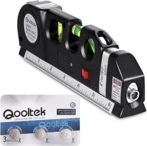 Classroom Bulletin Board Supplies - laser level and measuring tape