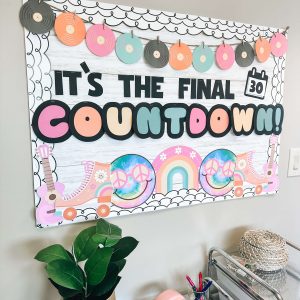 End-of-year bulletin board ideas your kids will go crazy over - final countdown.