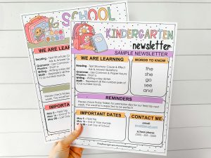 EOY newsletters as classroom essentials.