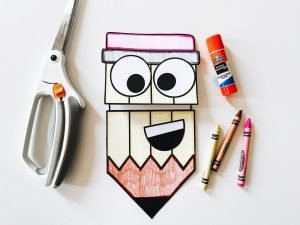 Fun back to school classroom activities - pencil craft