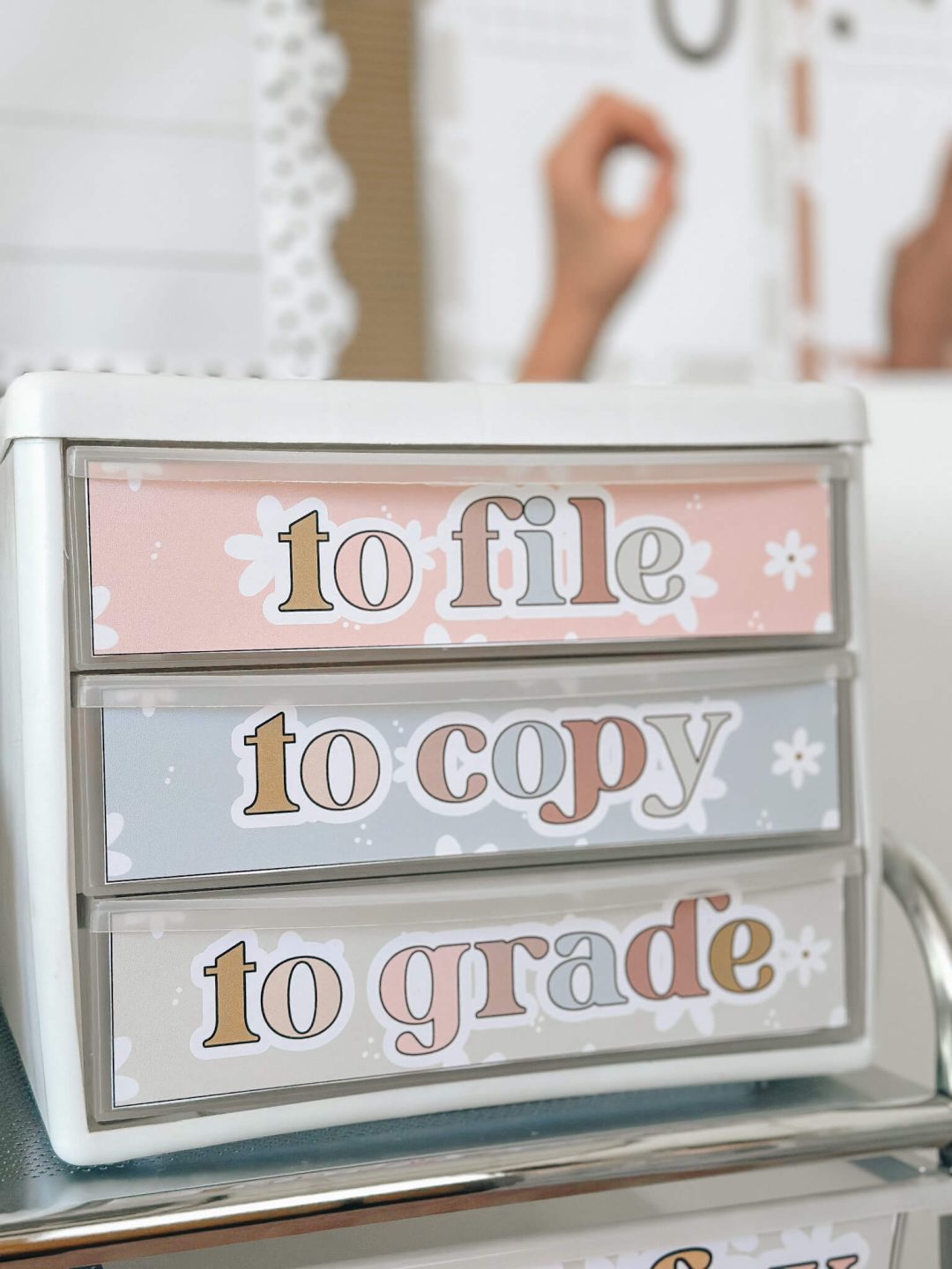 Classroom Decor Themes - filing labels