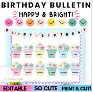 Classroom decoration ideas for preschool - birthday