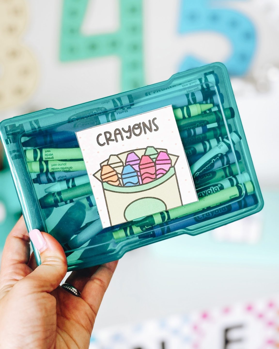 Classroom theme ideas - supply labels