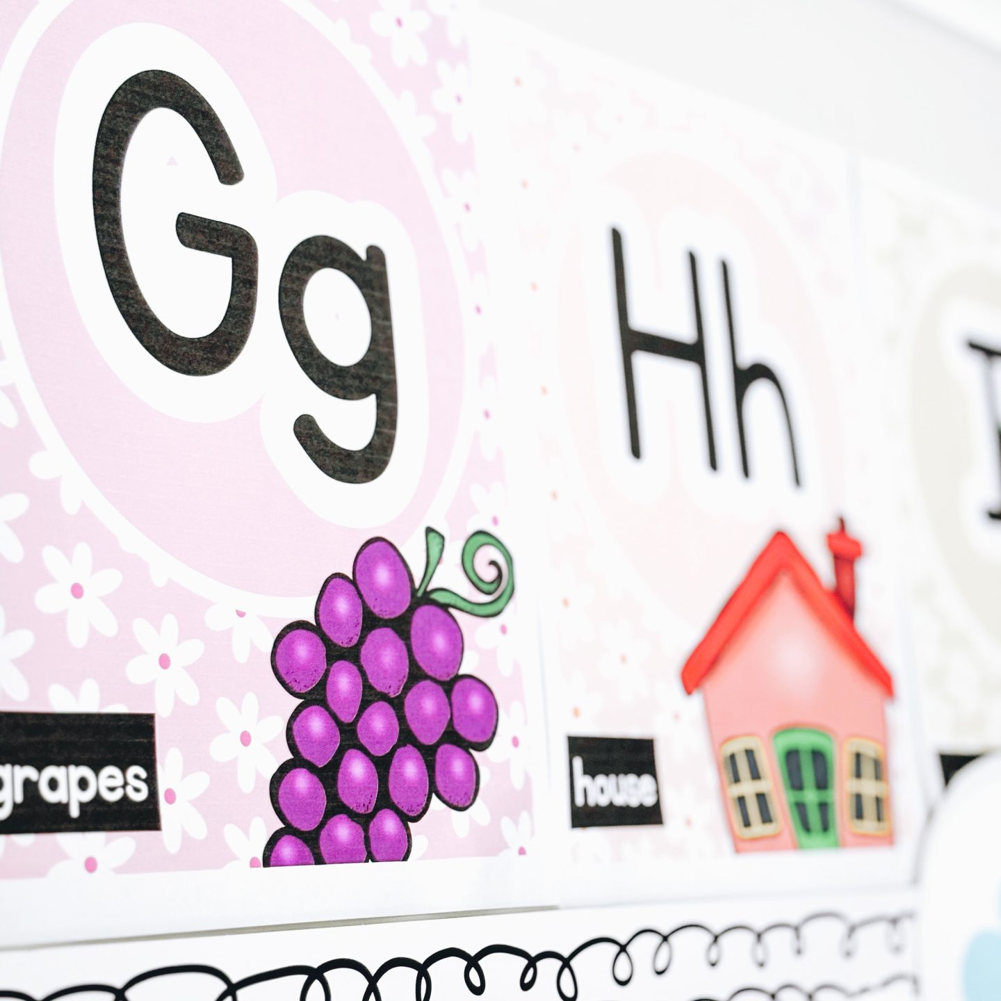 Classroom theme ideas - letter posters