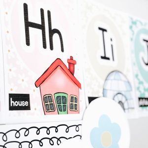 Classroom theme ideas - alphabet