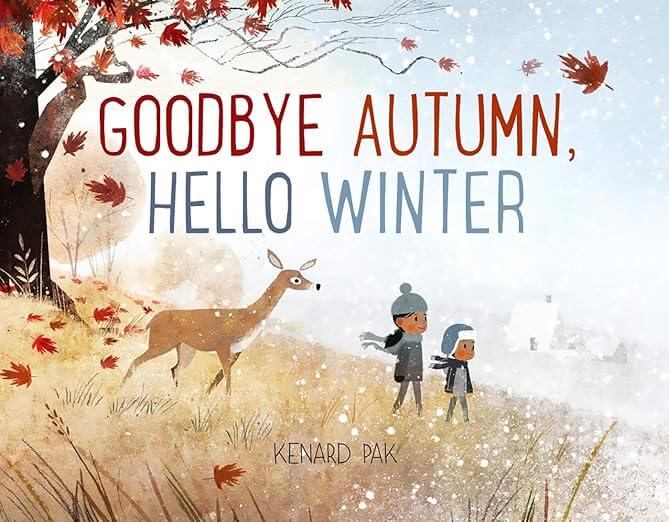 Children's books about the fall - goodbye autumn