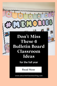 Bulletin Board Classroom Ideas