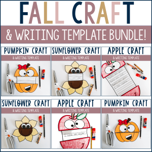 Children's books about the fall - fall crafts