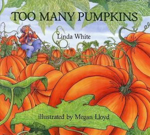 Children's books about the fall - too many pumpkins