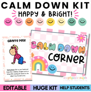 Teacher wish list - calm down kit