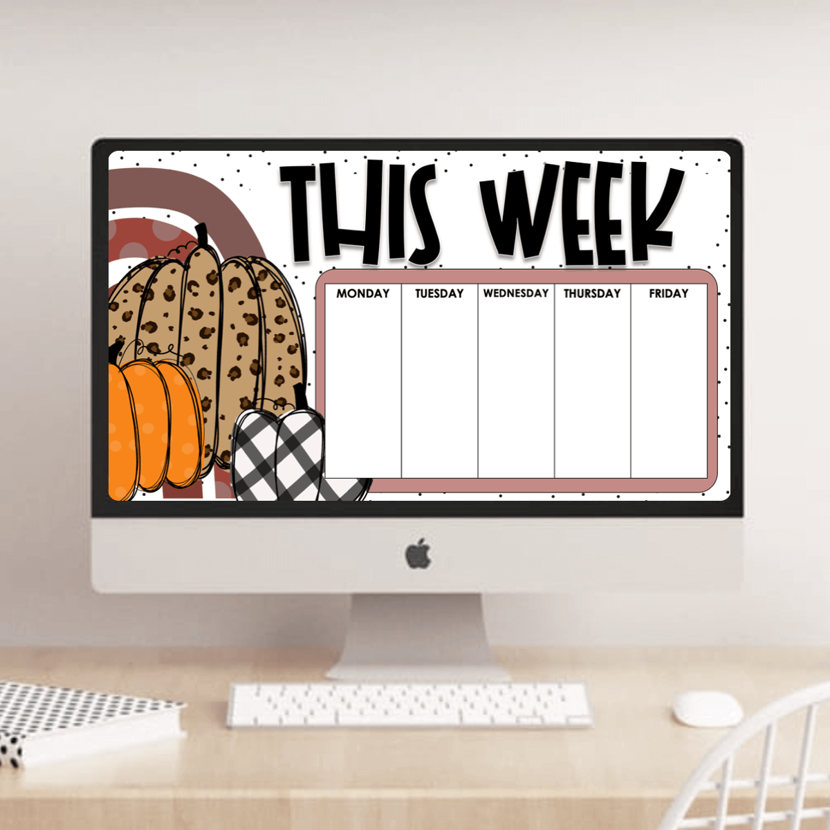 Fall activities for kindergarteners - fall slides