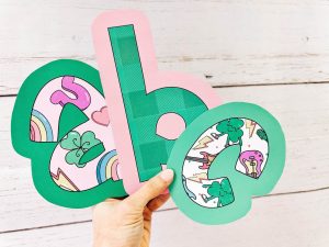 march activities - bulletin board letters