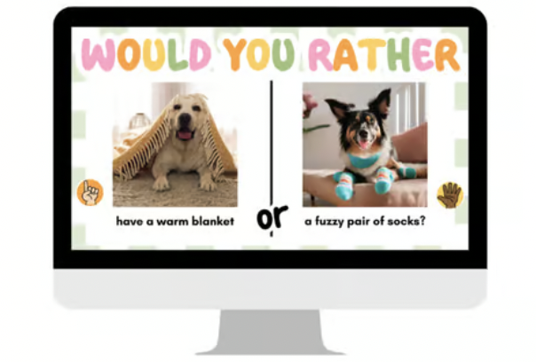 would you rather slides to boost test prep engagement - animal
