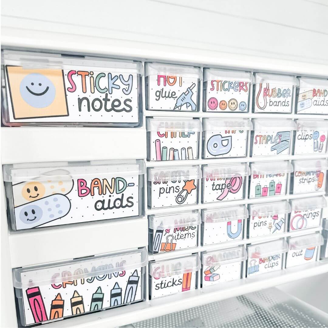 Happy Brights Toolbox - classroom organization tips