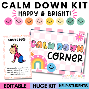 calm down corner ideas for classroom management