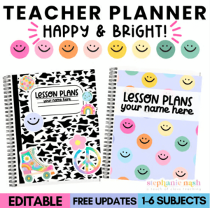 teacher productivity tips - happy brights planner