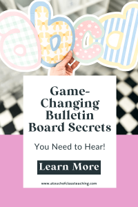 classroom display tips every teacher needs to know