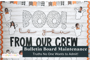 Bulletin board maintenance header