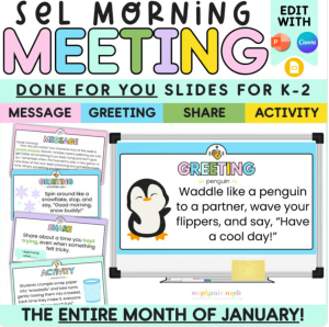 mid-year classroom reset - january morning meeting slides