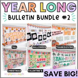classroom decor ideas - bulletin bundle