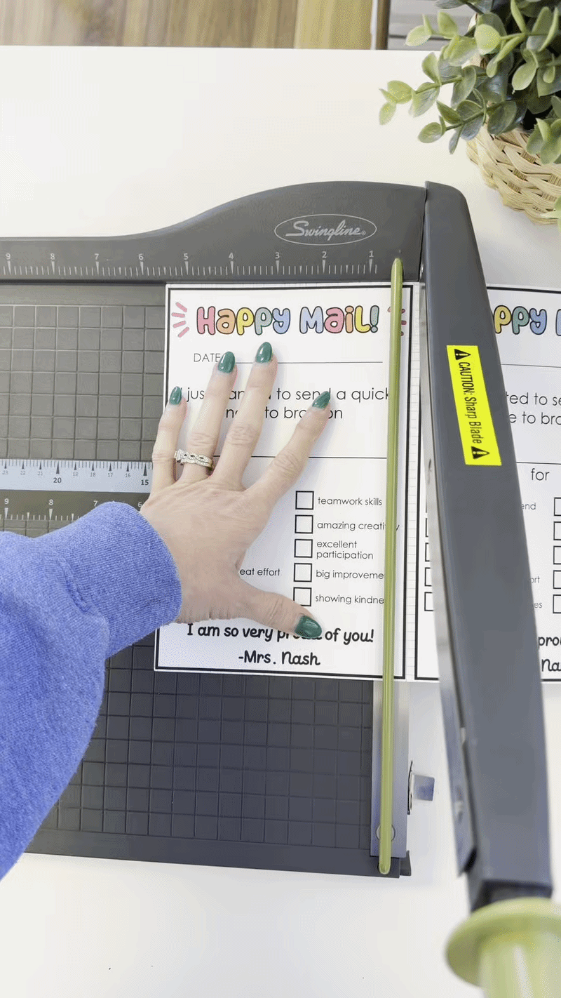 paper cutter that saves so much time