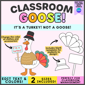 Thanksgiving Goose Turkey Costume Cover
